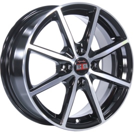 Диск литой 15x6 4x98 ET35 D58.6 ALCASTA M63 BKF