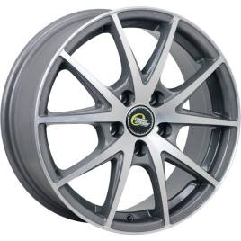 Диск литой 16x6.5 5x114.3 ET50 D66.1 CROSS STREET CR17 GMF