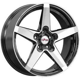 Диск литой 17x6.5 5x108 ET33 D60.1 IFREE Токен (КС1127) Блэк джек