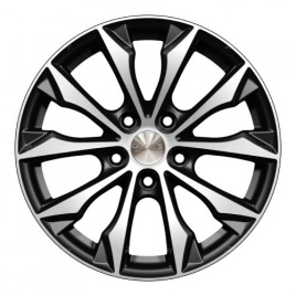 Диск литой 16x6 4x100 ET45 D60.1 СКАД Нагоя Алмаз