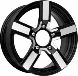 Диск литой 16x6 5x139.7 ET40 D98  IFREE Райдер Блэк джек