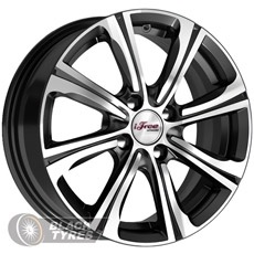 Диск литой IFREE 6x15 4x100 ET40 60.1 Апероль Блек Джек