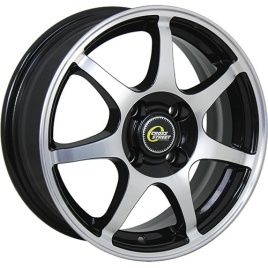 Диск литой CROSS STREET CR15 (A1141) 5.5x14 4x98 ET35 58.6 BKF