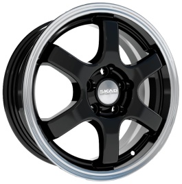 Диск литой 15x6 4x100 ET40 D60.1 СКАД Киото Алмаз антрацит