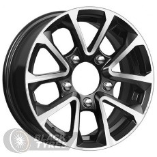 Диск литой 15x6 5x139.7 ET40 D98 IFREE Восток Блэк Джек фото 1