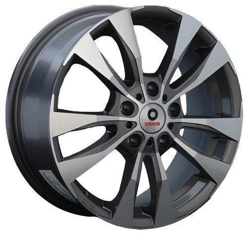 Диск литой 16x6.5 5x110 ET37 D65.1 VIANOR VR10 DGMF фото 1