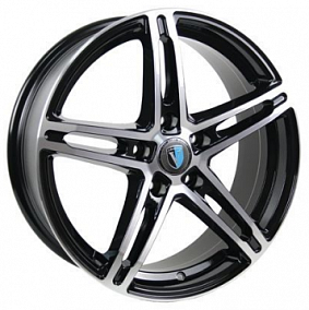 Диск литой 15x6 5x100 ET38 D57.1 Tech Line Venti 1518 BD фото 1
