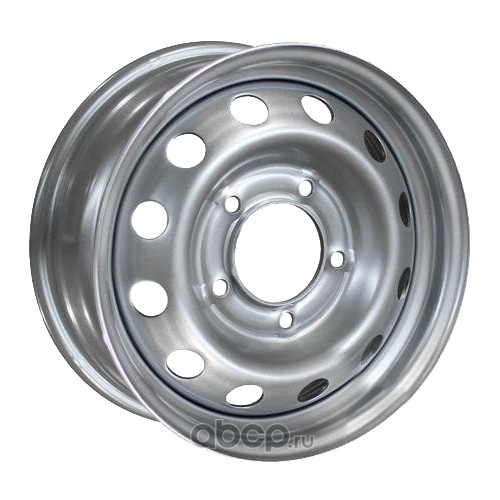 Диск СТ 16x5.5 5x139.7 ЕТ52 D98.5  ВАЗ-2121 ТЗСК  серебро фото 1