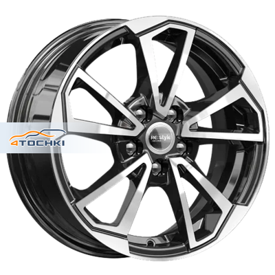Диск литой 15x6 5x114.3 ET46 D67.1 iFree Original КС1005 Алмаз черный фото 1