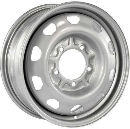 Диск СТ 16x6 5x139,7 ET45 D108.6 TREBL LT2887D SILVER Соболь фото 1