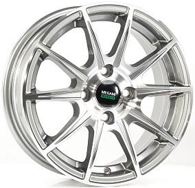 Диск литой 14x6 4x100 ET40 D67.1 Megami MGM-13 GMF фото 1